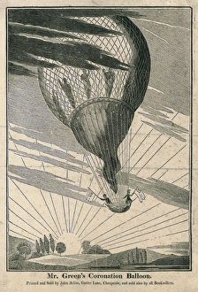 Mr. Charles Greens Coronation Balloon Mr. Charles Greens Coronation Balloon