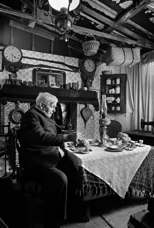 Mr Harry Bevan, of Staffordshire known as Mr Magpie Mr Harry Bevan, of Staffordshire known as Mr Magpie