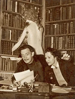 1989 Gallery: Mr and Mrs Salvador Dali