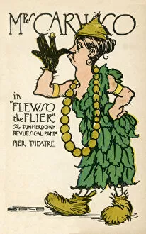 Thumb Gallery: Mrs Caruso, in Flewso the Flier, a pantomime