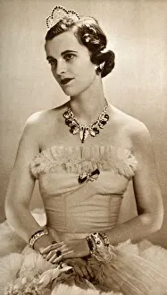 Mrs Charles Sweeny at the Beau Geste Ball, 1938 Print