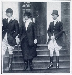 Mrs George Drummond and HRH The Duke of York at Pitsford Hall Date: 1926 Mrs George Drummond and HRH The Duke of York at Pitsford Hall Date: 1926