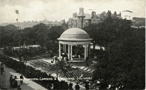 Municipal Gardens & Bandstand, Southport, Lancashire Municipal Gardens & Bandstand, Southport, Lancashire