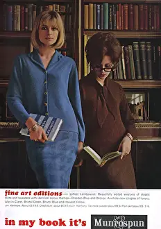 Munrospun Librarians Print, 1964