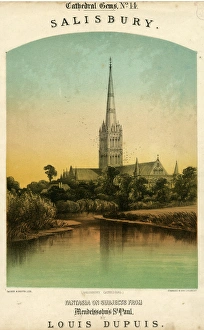 Music cover, Cathedral Gems, Salisbury Music cover, Cathedral Gems, Salisbury