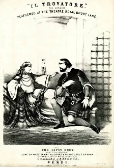 Music cover, The Gipsy Duet from Verdis Il Trovatore