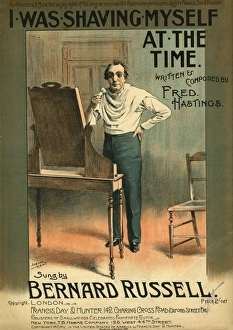 Music cover, I Was Shaving Myself at the Time Music cover, I Was Shaving Myself at the Time