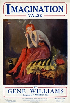Music cover, Imagination Valse by Gene Williams Music cover, Imagination Valse by Gene Williams