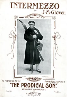Music cover, Intermezzo, The Prodigal Son Music cover, Intermezzo, The Prodigal Son