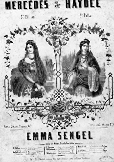 Music cover, Mercedes & Haydee by Emma Sengel Music cover, Mercedes & Haydee by Emma Sengel