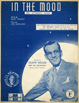 Music cover, In the Mood, Glenn Miller Music cover, In the Mood, Glenn Miller