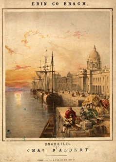 Music sheet cover for Erin Go Bragh Quadrille