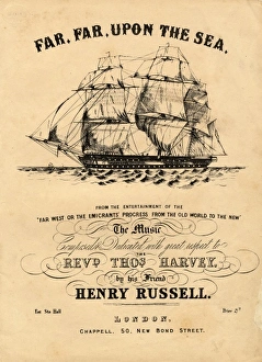 Music sheet cover, Far, Far, Upon the Sea Music sheet cover, Far, Far, Upon the Sea