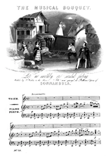 Weston Gallery: The musical bouquet - Music Sheet Cover