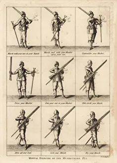 Musket exercises Musket exercises