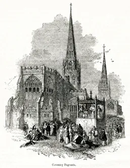 Mystery play, Coventry, Warwickshire Mystery play, Coventry, Warwickshire