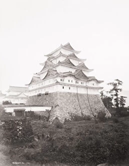 Nagoya Castle, Japan, Raimund von Stillfried studio