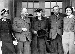Nancy Lancaster and Clementine Churchill Nancy Lancaster and Clementine Churchill