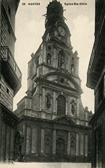 Belltower Gallery: Nantes, France - Holy Cross Church (Eglise Ste-Croix)