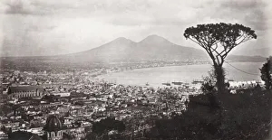 Naples and Mount Vesuvius, volcano, Italy Naples and Mount Vesuvius, volcano, Italy
