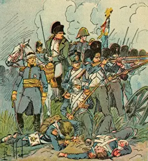 Battle Of Waterloo Prints: Napoleon at Waterloo Print