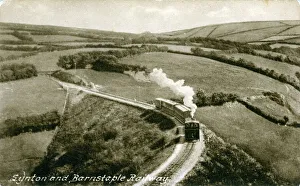 Narrow Guage Railway Locomotive, Barnstaple, Devon Narrow Guage Railway Locomotive, Barnstaple, Devon