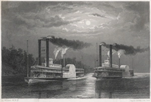 Sailing Ships Gallery: Natchez and Eclipse