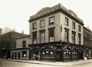 Vintage London Pubs Prints: Photograph of Artesian PH, Westbourne Park, London