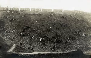 Searching Gallery: National Coal Strike of 1912 - searching through slag heap