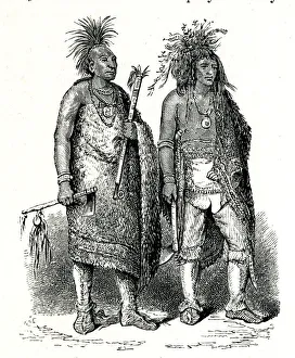 Native Americans Indians, Osage and Iroquois Chiefs Native Americans Indians, Osage and Iroquois Chiefs