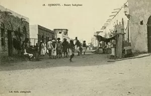 Native bazaar in Djibouti