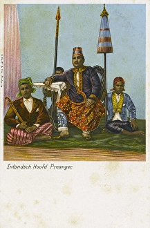 Native Chief of the Priangan region in West Java, Indonesia Native Chief of the Priangan region in West Java, Indonesia