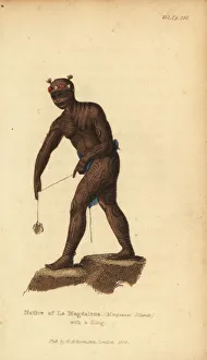 Native man of La Magdalena (Fatu Hiva, Marquesas Islands) Native man of La Magdalena (Fatu Hiva, Marquesas Islands)