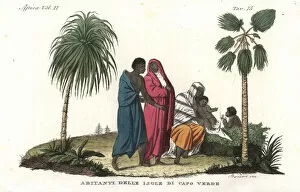 Mantle Gallery: Natives of the Island of Cape Verde, early 19th century