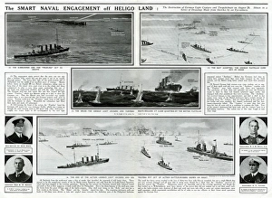 Witness Gallery: Naval engagement off Heligoland by G. H. Davis