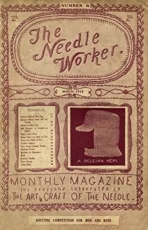 The Needle Worker, WW1 knitting & sewing booklet The Needle Worker, WW1 knitting & sewing booklet