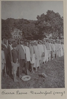 Related Images Gallery: New boy scouts in Sierra Leone, West Africa