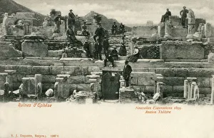 New Excavations of 1899 reveal Ancient Theatre at Ephesus New Excavations of 1899 reveal Ancient Theatre at Ephesus