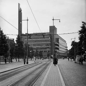 The Bijenkorf Building Print, Rotterdam circa 1937