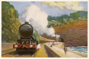 New Images August 2021 Prints: Cornish Riviera Train Print, 1930s