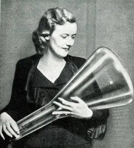 Cossor High Vacuum Cathode-Ray Tube Print, 1937