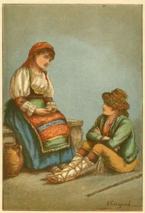 19th Century Italian Costumes Print