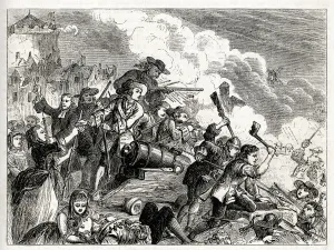 Derry Prints: 1689 Print: Siege of Derry Defence