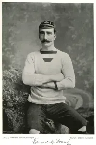 Edmund G Forrest Irish Rugby International Print 1890s