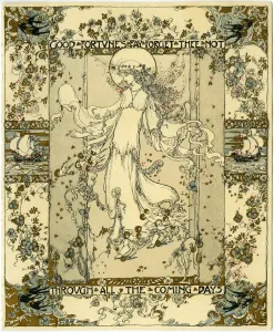 Good Fortune Print by Jessie Marion King, 1912