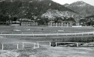 Happy Valley Racecourse Print, circa 1920