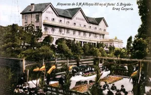 Hotel Santa Brigida Print, Gran Canaria, Canary Islands 1906
