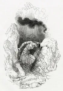 Cymbeline Print: Imogen in Thorns, 1840