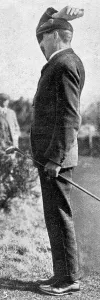 James Braid Golfer Prints: James Braid at the Brighton and Hove Golf Links