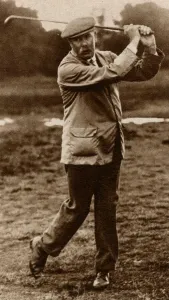 James Braid Golfer Prints: James Braid - a most typical picture